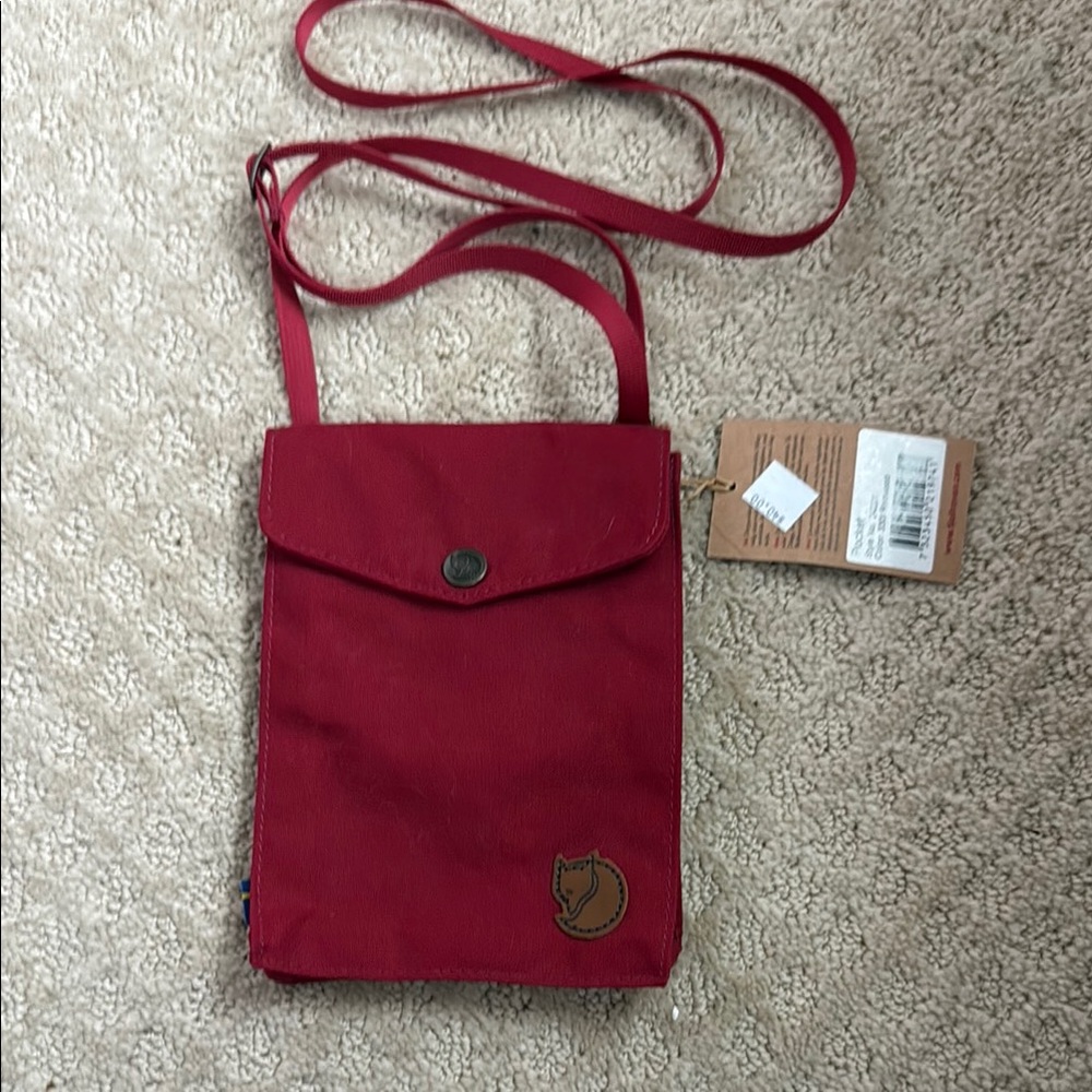 Fjallraven Red Crossbody Bag